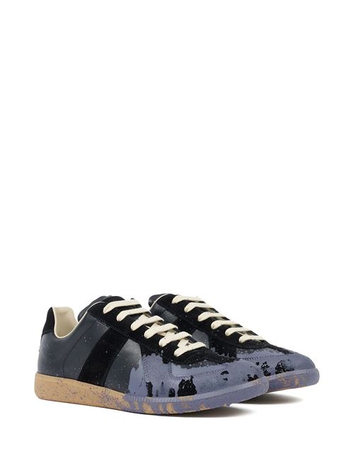 Black/steel blue sneakers Maison Margiela | S57WS0481P6230H0A66